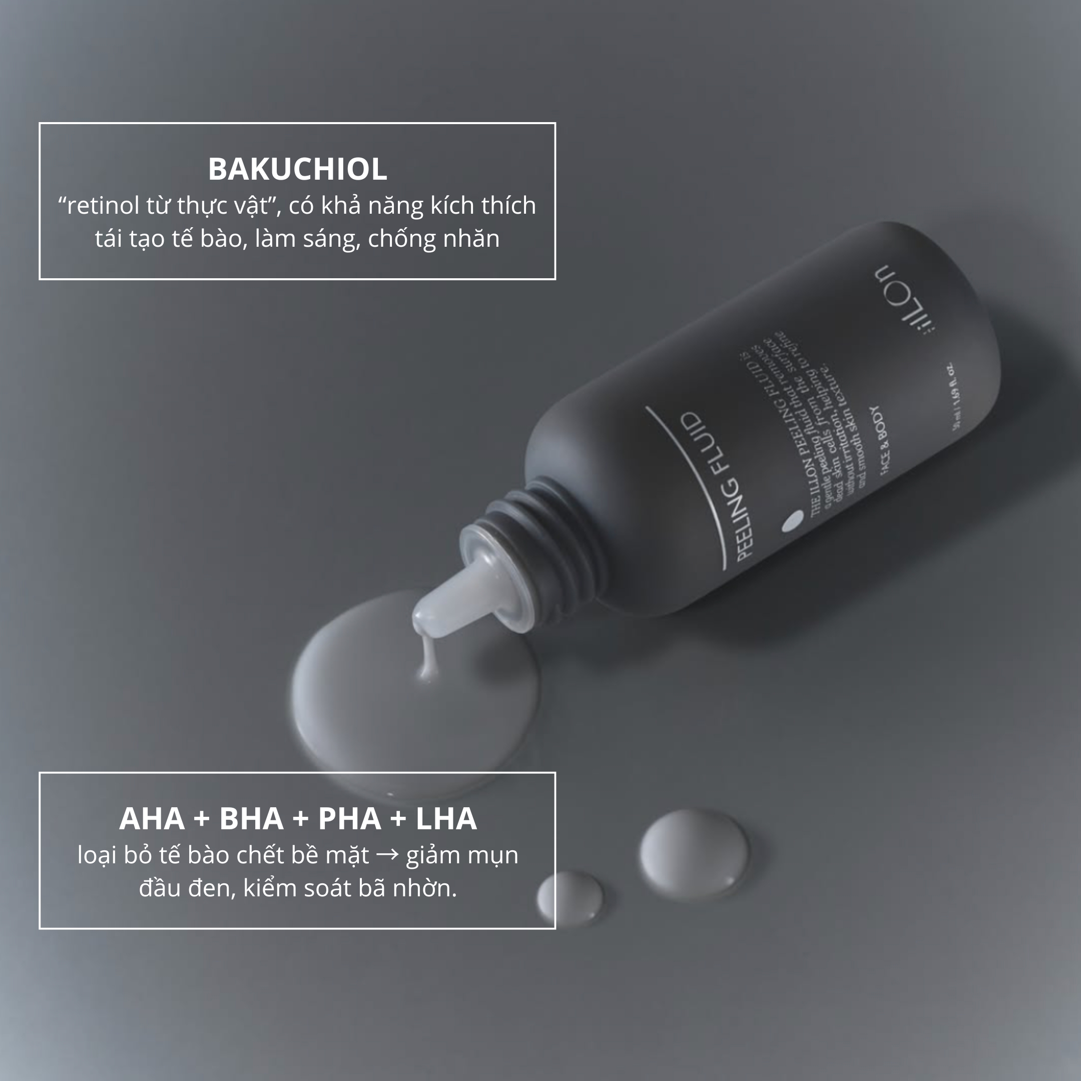 Dung Dịch Tẩy Tế Bào Chết Dịu Nhẹ – The ilLon Peeling Fluid