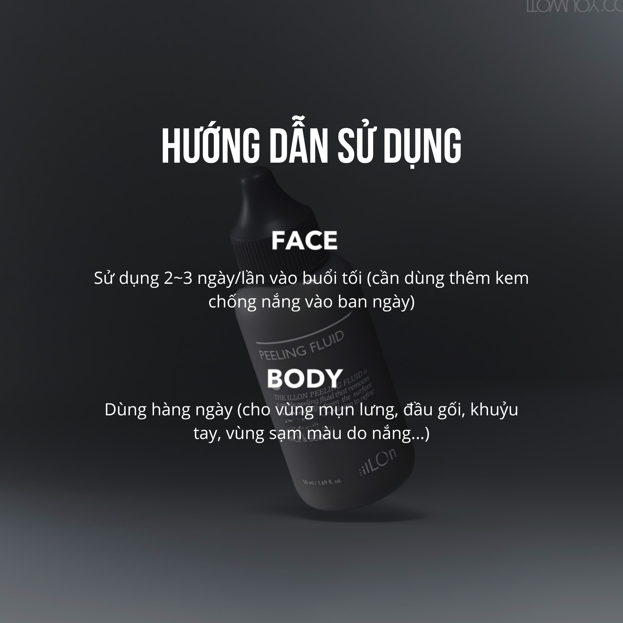 Dung Dịch Tẩy Tế Bào Chết Dịu Nhẹ – The ilLon Peeling Fluid