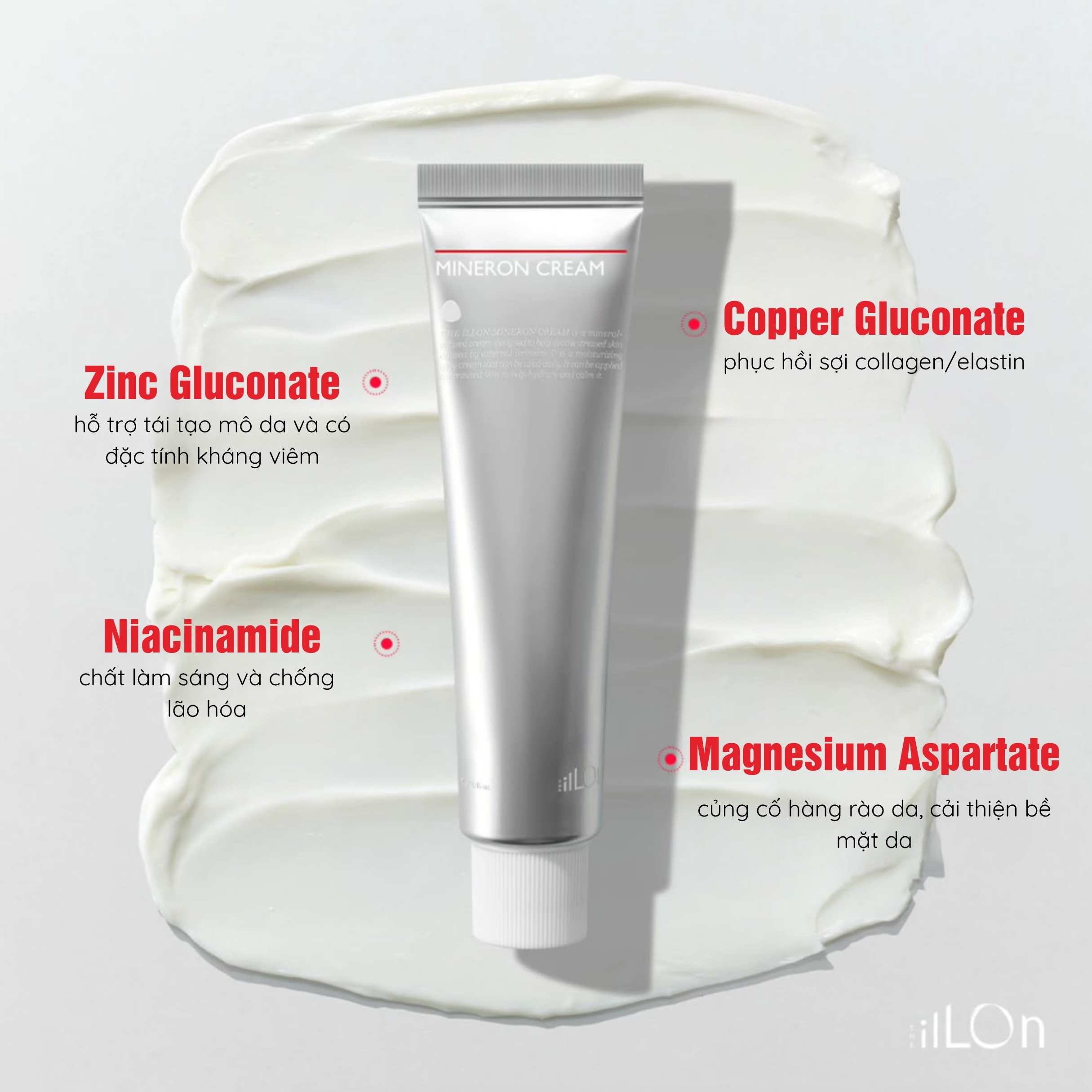 Kem Dưỡng Khoáng Chất – The iLLON Mineron Cream
